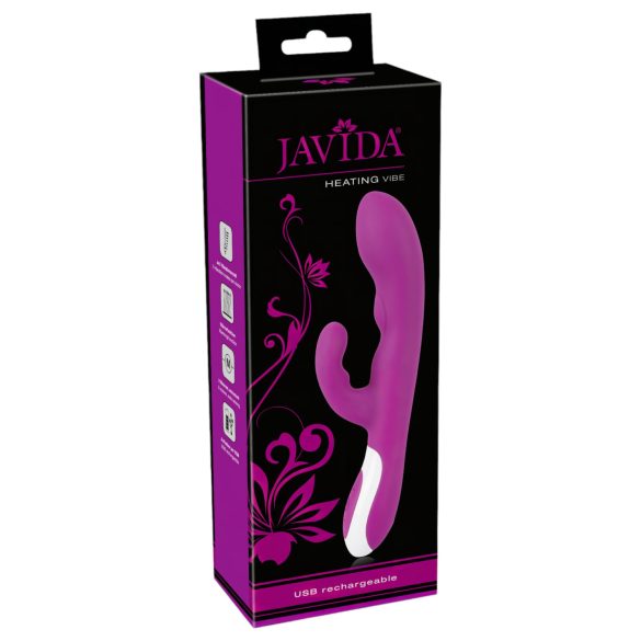 Javida - rozgrzewający wibrator stymulujący łechtaczkę (jeżyna)