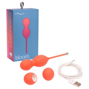 We-Vibe Bloom - zasilana bateryjnie kula dla gekonów z wymiennymi obciążnikami (pomarańczowa)