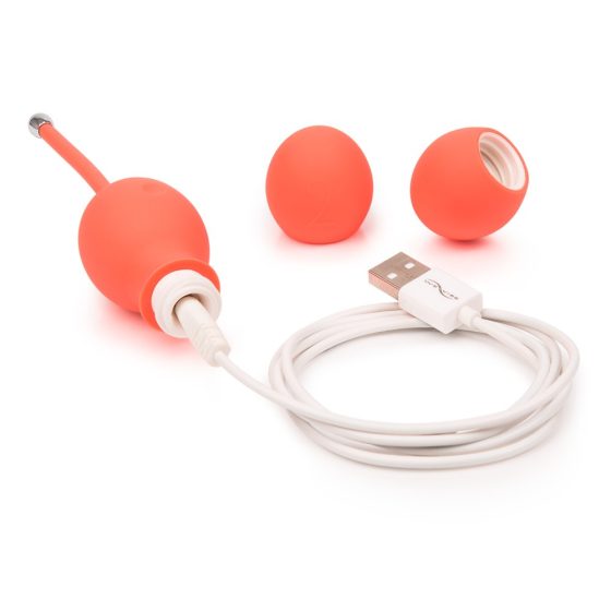We-Vibe Bloom - zasilana bateryjnie kula dla gekonów z wymiennymi obciążnikami (pomarańczowa)