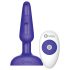 b-Vibe Trio - 3-motorowy analny wibrator (fioletowy)