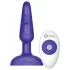 b-Vibe trio - 3-motorowy analny wibrator (fioletowy)