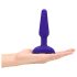 b-Vibe Trio - 3-motorowy analny wibrator (fioletowy)