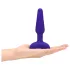 b-Vibe trio - 3-motorowy analny wibrator (fioletowy)