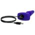 b-Vibe Trio - 3-motorowy analny wibrator (fioletowy)