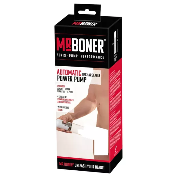 You2Toys - Mister Boner Automatic - akumulatorowa pompka do penisa