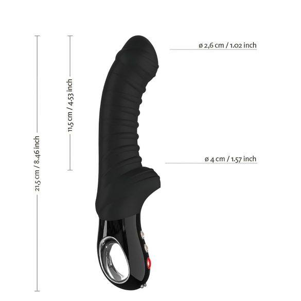 Fun Factory Tiger G5 - wodoodporny wibrator punktu G (czarny)