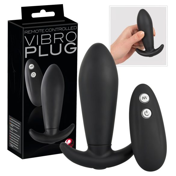 You2Toys - Sterowany analny wibrator - czarny