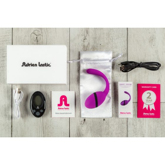 Adrien Lastic Smart Dream - akumulatorowy wibrator sterowany radiowo (fioletowy)
