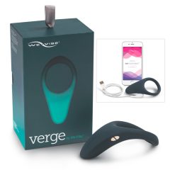   We-Vibe Verge - Wibrujący pierścień na penisa z możliwością ładowania (szary)