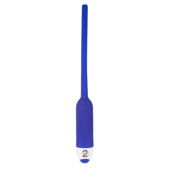 You2Toys - DILATOR - wydrążony silikonowy wibrator cewki moczowej - niebieski (7 mm)