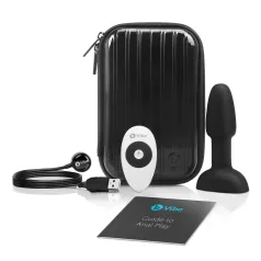   b-Vibe - wibrujący masażer analny z obrotowymi kulkami - czarny