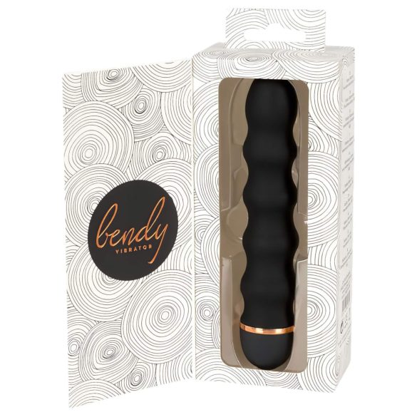 You2Toys - Bendy Wavy - falisty wibrator (czarny)
