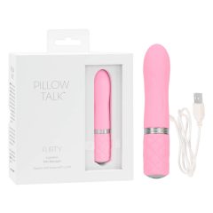   Pillow Talk Flirty - akumulatorowy wibrator w sztyfcie (różowy)