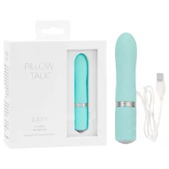   Pillow Talk Flirty - wibrator w kształcie pałeczki na akumulator (turkusowy)