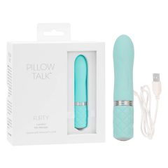   Pillow Talk Flirty - ładowalny wibrator w sztyfcie (turkusowy)