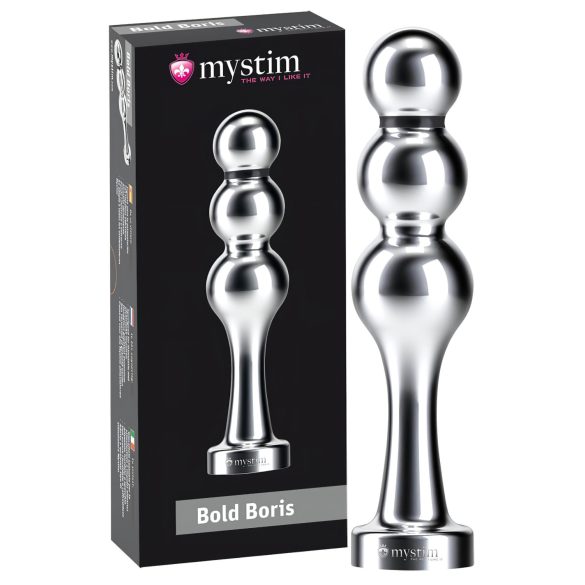 mystim Bold Boris - kulkowy elektro dildo