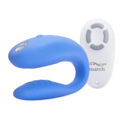   We-Vibe Match - wodoodporny wibrator z akumulatorem (niebieski)