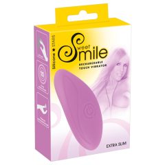   SMILE Touch - ładowalny, elastyczny wibrator łechtaczkowy (fioletowy)