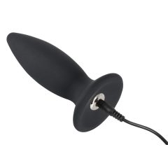   Black Velvet M - wibrator analny z akumulatorem - normalny (czarny)