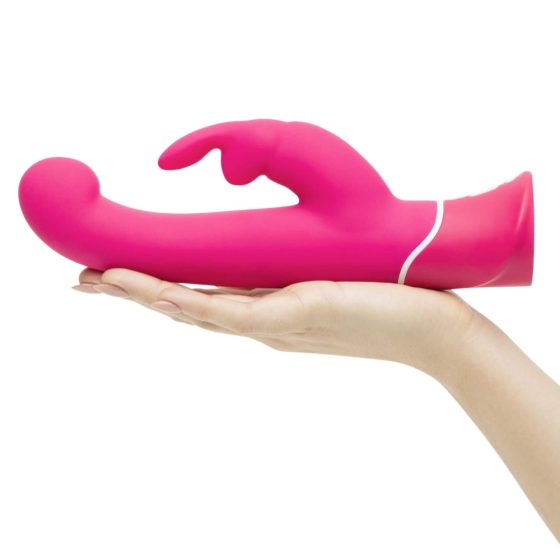 Happyrabbit G-spot - wodoodporny, ładowalny wibrator z różdżką (różowy)