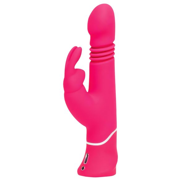 Happyrabbit Thrusting - akumulatorowy wibrator z ramieniem łechtaczki (różowy)