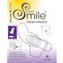 SMILE Finger - falowany silikonowy wibrator na palec (fioletowy)