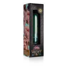   Touch of Velvet - mini wibrator w szmince (10 uderzeń) - zielony