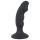 Czarny Aksamit - akumulatorowy analny wibrator z penisem (czarny)