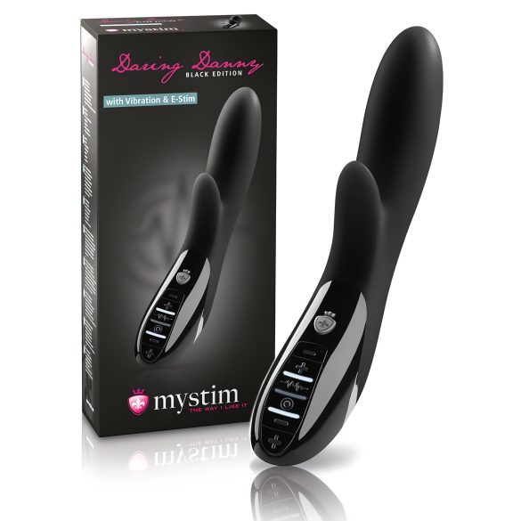 mystim Daring Danny - elektro-stymulacyjny wibrator (czarny)