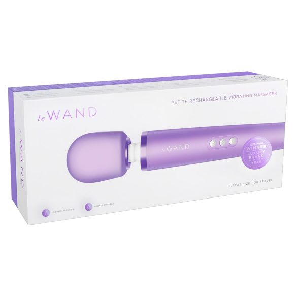 Le Wand Petite - ekskluzywny masażer wibracyjny, bezprzewodowy (fioletowy)