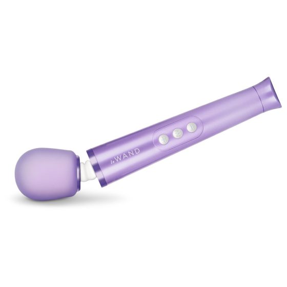 Le Wand Petite - ekskluzywny bezprzewodowy wibrator masujący (fioletowy)