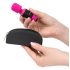 PalmPower Pocket Wand - mini masażer wibracyjny (różowo-czarny)