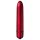Scarlet Velvet - mini wibrator-szminka (10 trybów) - czerwony