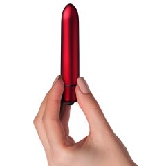   Scarlet Velvet - mini wibrator w szmince (10 uderzeń) - czerwony