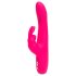 Happyrabbit Curve Slim - wodoodporny wibrator z ramieniem do stymulacji (różowy)