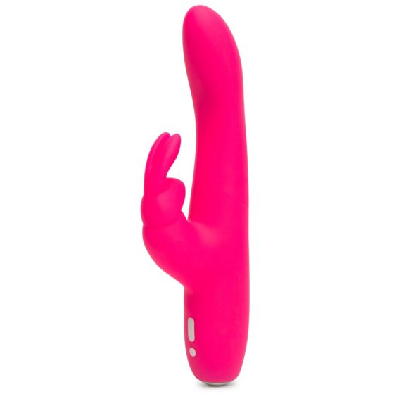 Happyrabbit Curve Slim - wodoodporny, ładowalny wibrator z różową różdżką