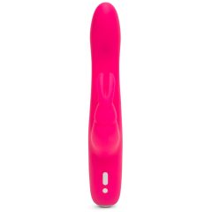   Happyrabbit Curve Slim - wodoodporny, ładowalny wibrator z różową różdżką