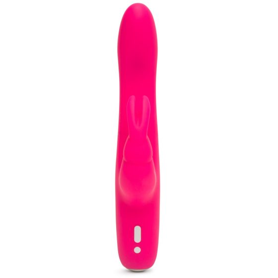 Happyrabbit Curve Slim - wodoodporny, ładowalny wibrator z różową różdżką