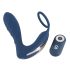 You2Toys Prostate Plug - wibrator analny z pierścieniem erekcyjnym (niebieski)