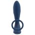 You2Toys Prostate Plug - wibrator analny z pierścieniem erekcyjnym (niebieski)