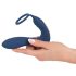 You2Toys Prostate Plug - wibrator analny z pierścieniem erekcyjnym (niebieski)
