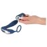 You2Toys Prostate Plug - wibrator analny z pierścieniem erekcyjnym (niebieski)