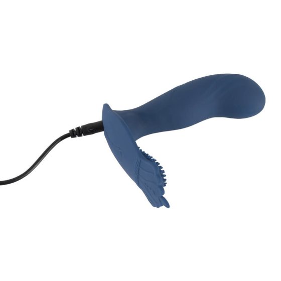 You2Toys Butt Plug - radiowy wibrator analny z możliwością ładowania (niebieski)