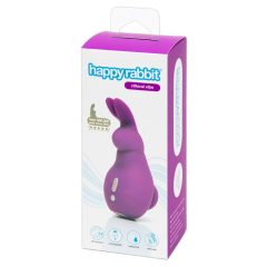   Happyrabbit Clitoral - wodoodporny, ładowalny wibrator łechtaczkowy króliczek (fioletowy)