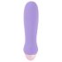 Cuties Mini Purple - akumulatorowy, silikonowy wibrator różdżkowy (fioletowy)