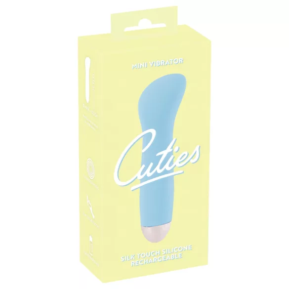 You2Toys - Cuties Mini Blue - wibrator punktu G na akumulator (turkusowy)