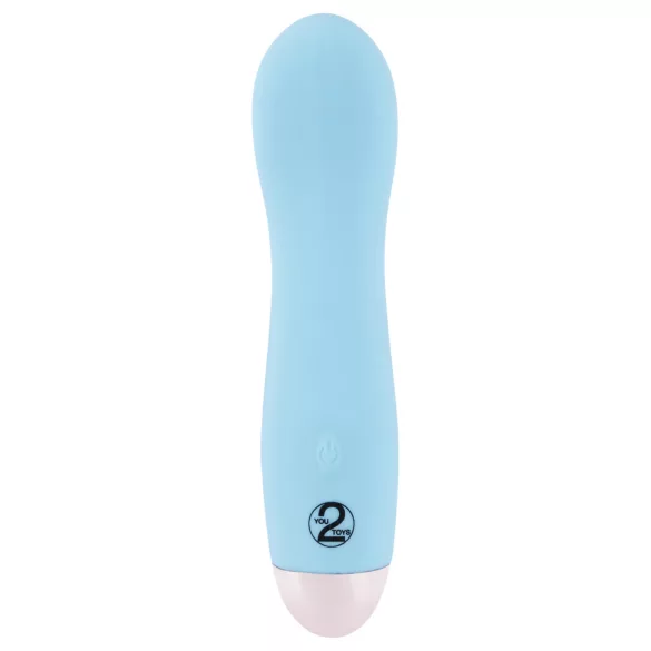 You2Toys - Cuties Mini Blue - wibrator punktu G na akumulator (turkusowy)