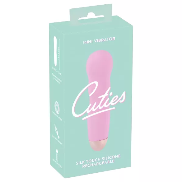 You2Toys - Cuties Mini Rose - falisty wibrator akumulatorowy (różowy)
