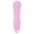 Cuties Mini Rose - akumulatorowy wibrator falisty (różowy)