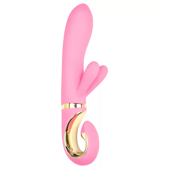 G-Vibe GRabbit - wibrator do punktu G, 3 silniki, ładowalny, różowy